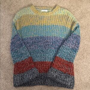 Colorful Striped Sweater